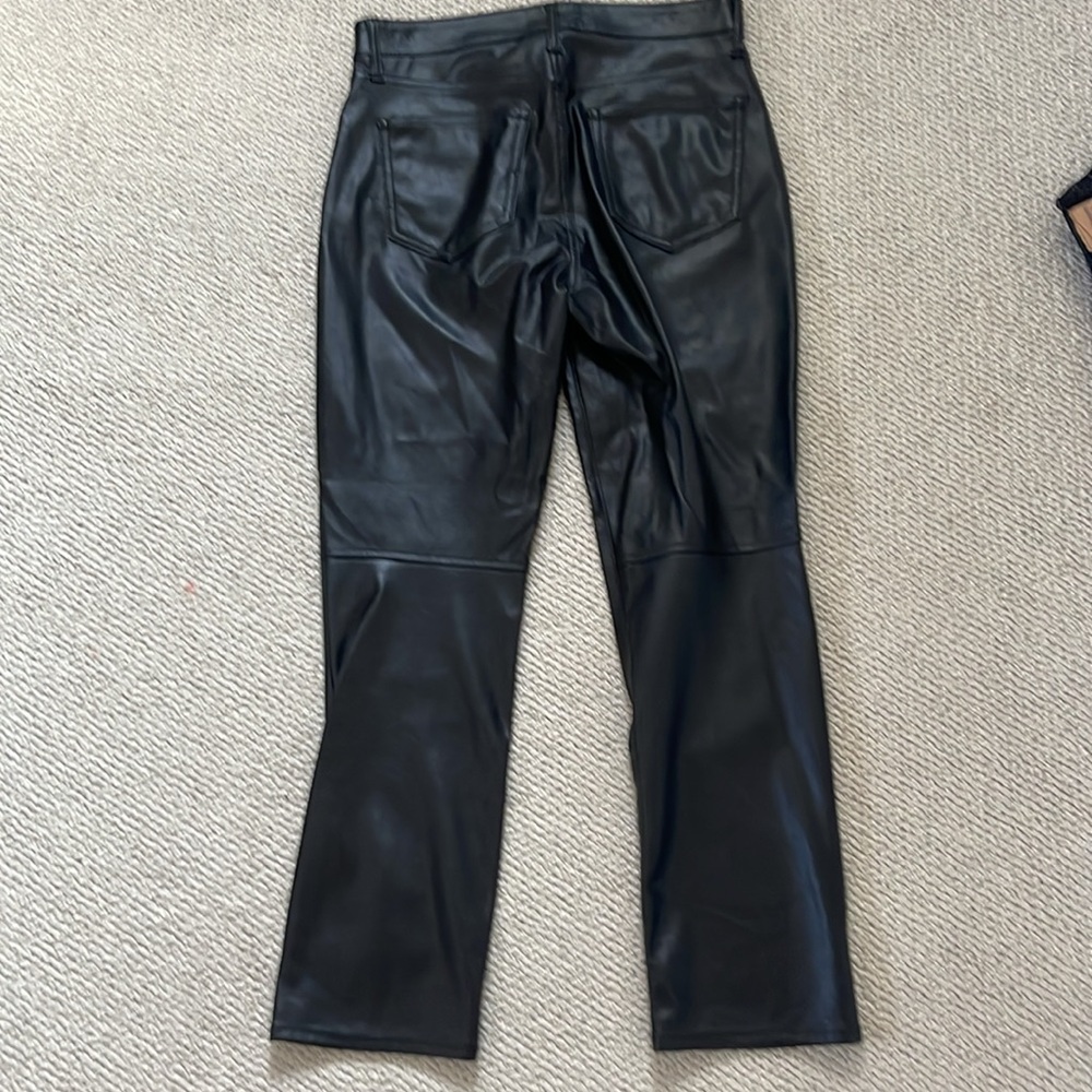 Gap faux leather  pants, ultra soft! - Picture 6 of 9